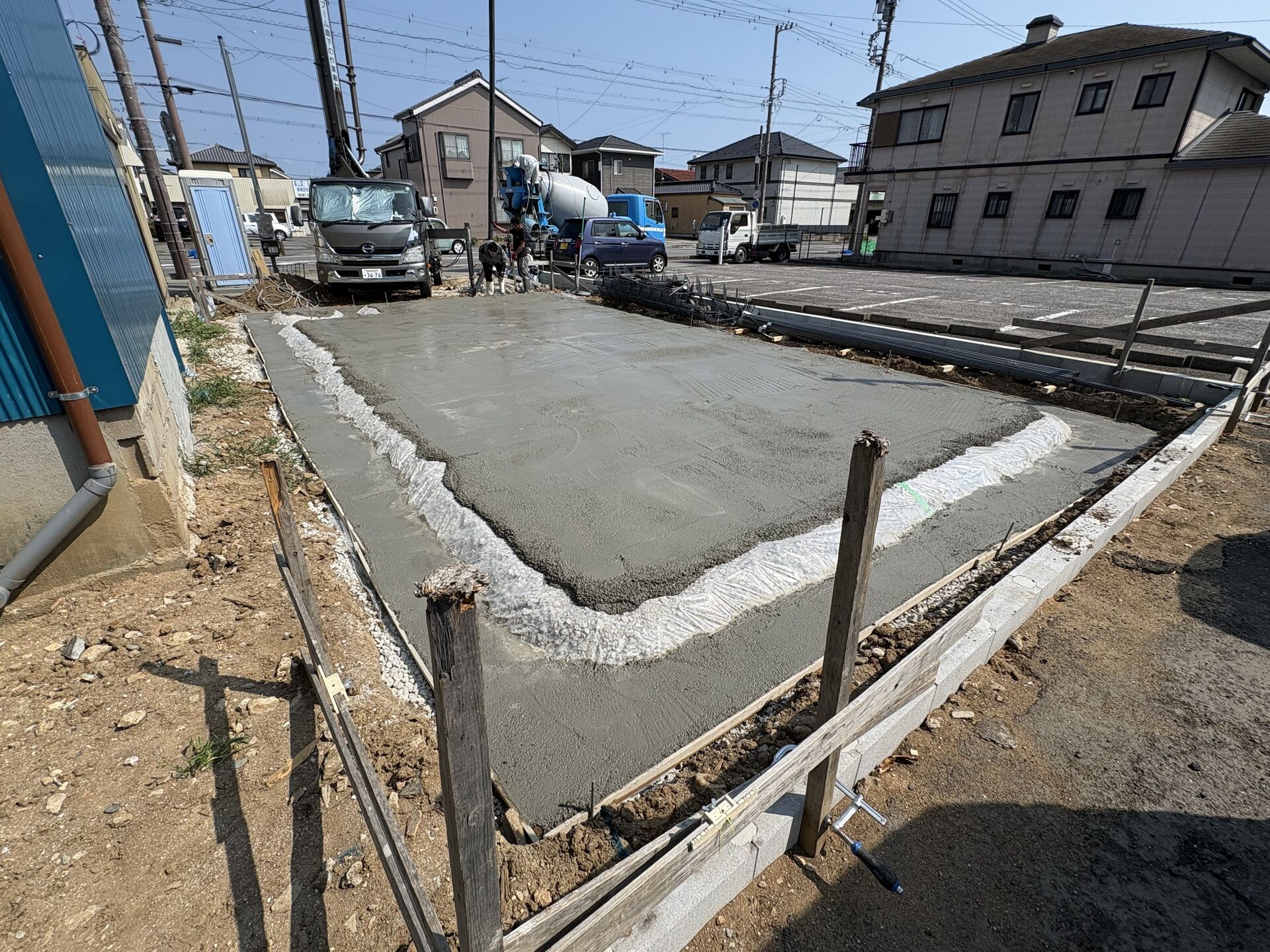 S様邸、基礎工事着工いたしました✨